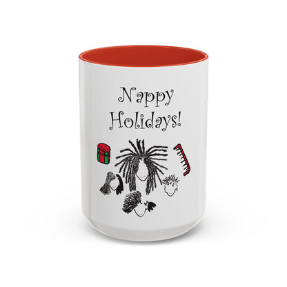 Nappy Holidays Mug  11oz and 15oz